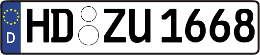 HD-ZU1668
