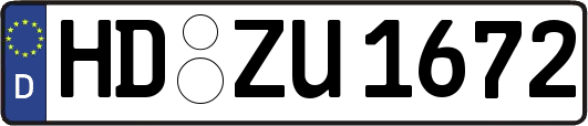 HD-ZU1672