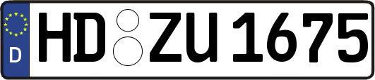 HD-ZU1675