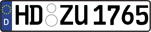 HD-ZU1765