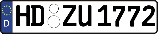 HD-ZU1772