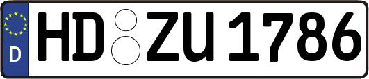 HD-ZU1786