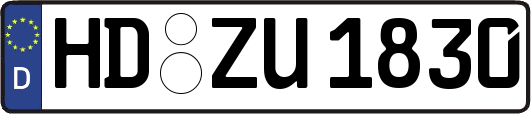HD-ZU1830