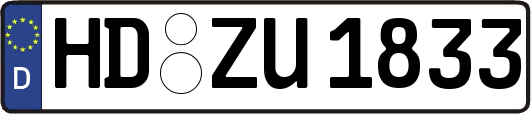 HD-ZU1833