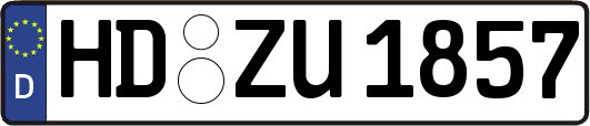 HD-ZU1857