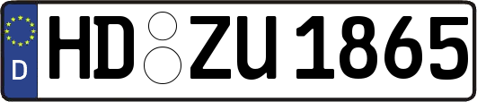 HD-ZU1865