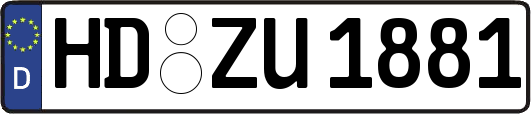 HD-ZU1881