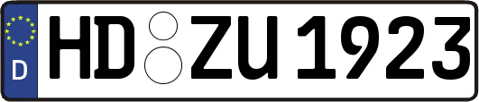 HD-ZU1923