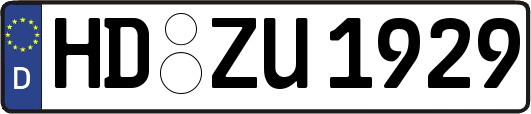 HD-ZU1929