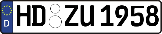 HD-ZU1958
