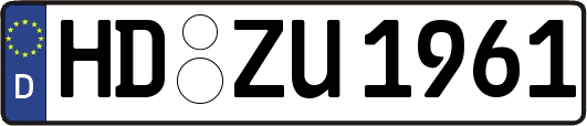 HD-ZU1961