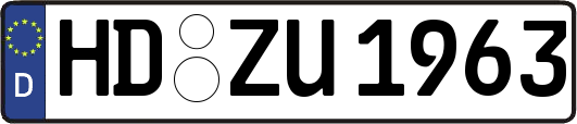 HD-ZU1963