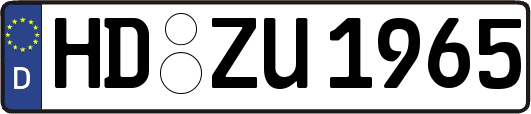 HD-ZU1965