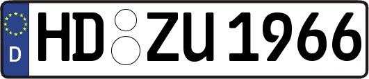 HD-ZU1966