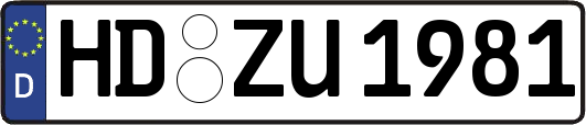 HD-ZU1981