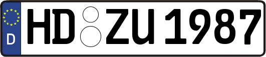 HD-ZU1987