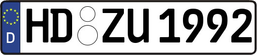HD-ZU1992