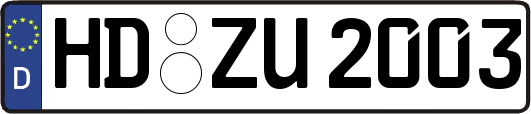 HD-ZU2003