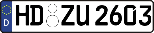 HD-ZU2603