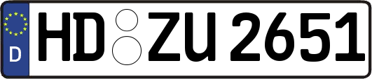 HD-ZU2651