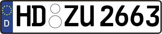 HD-ZU2663