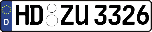 HD-ZU3326