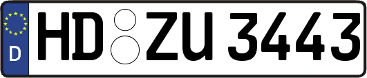HD-ZU3443