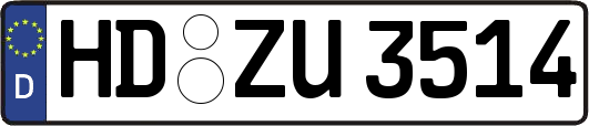 HD-ZU3514