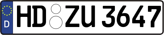 HD-ZU3647