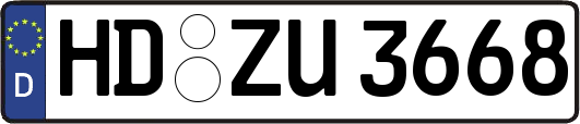 HD-ZU3668