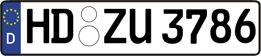 HD-ZU3786