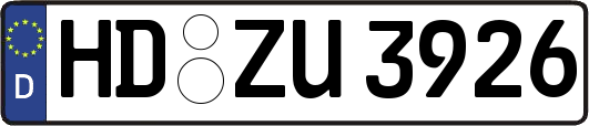 HD-ZU3926