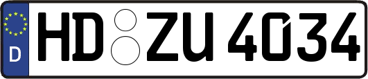 HD-ZU4034