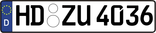 HD-ZU4036