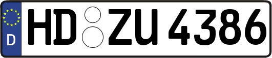 HD-ZU4386