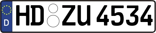 HD-ZU4534