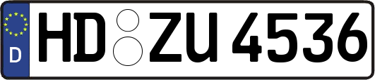 HD-ZU4536