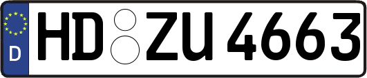 HD-ZU4663