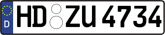 HD-ZU4734
