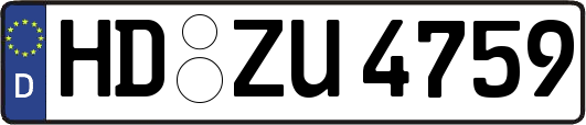 HD-ZU4759