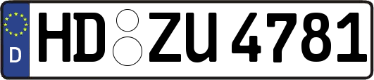 HD-ZU4781