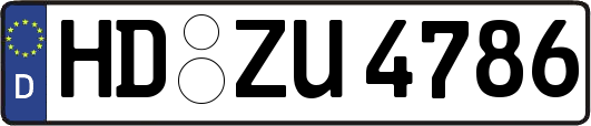 HD-ZU4786