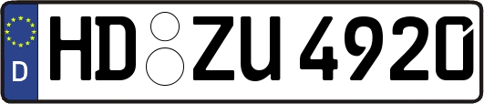 HD-ZU4920