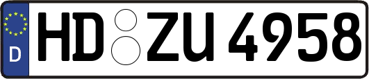 HD-ZU4958
