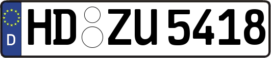 HD-ZU5418