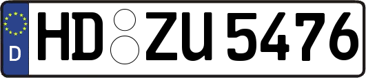 HD-ZU5476