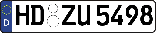 HD-ZU5498