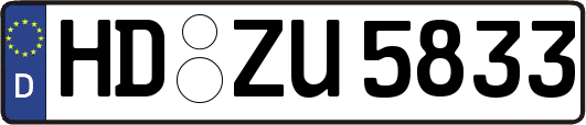 HD-ZU5833