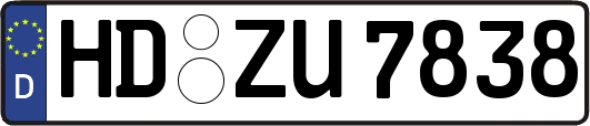 HD-ZU7838