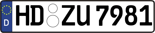 HD-ZU7981